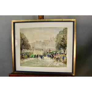 Watercolor By Pratx Bernard