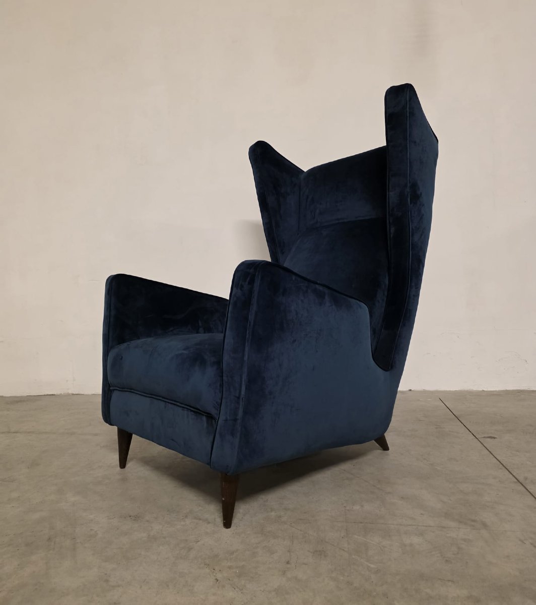 Coppia di Rare Poltrone di Mario Oreglia, 1949-photo-3