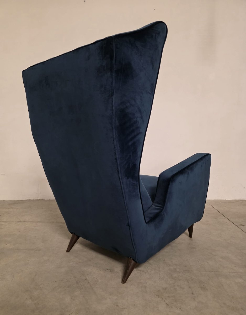 Coppia di Rare Poltrone di Mario Oreglia, 1949-photo-1