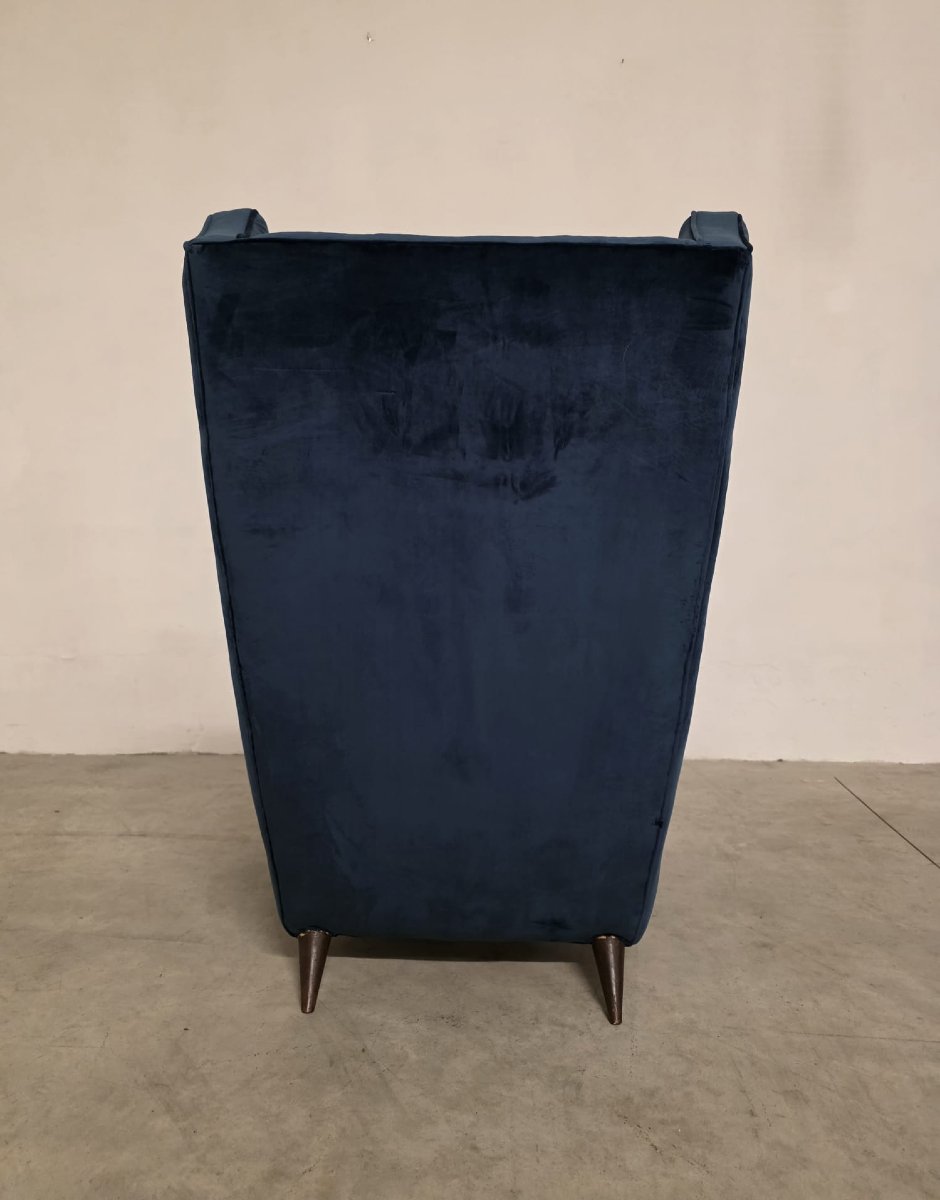 Coppia di Rare Poltrone di Mario Oreglia, 1949-photo-2