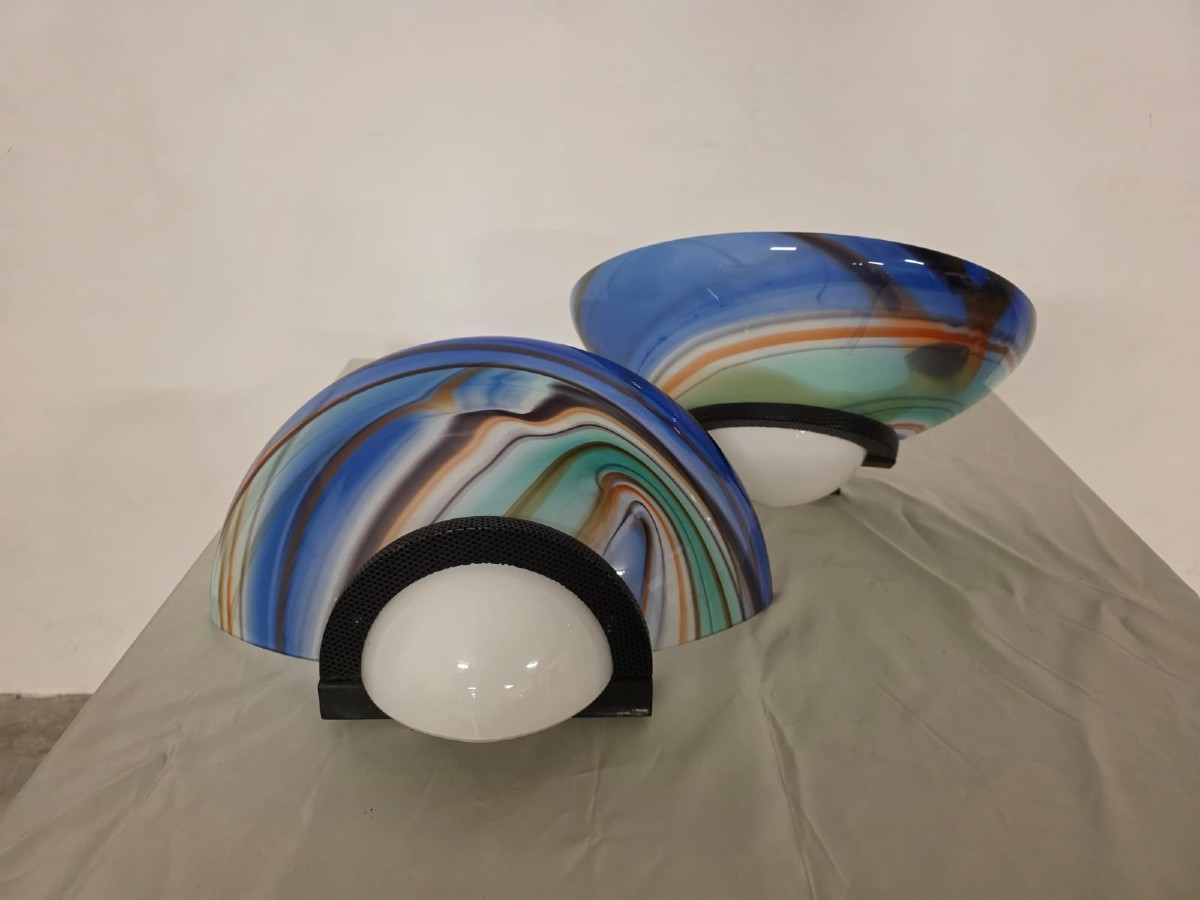 Coppia applique di Ottavio Missoni