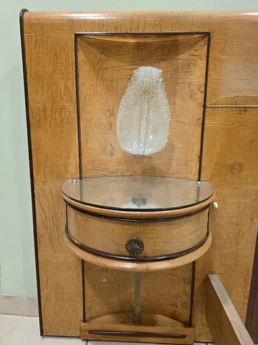 Letto art deco' anni 40'-photo-3