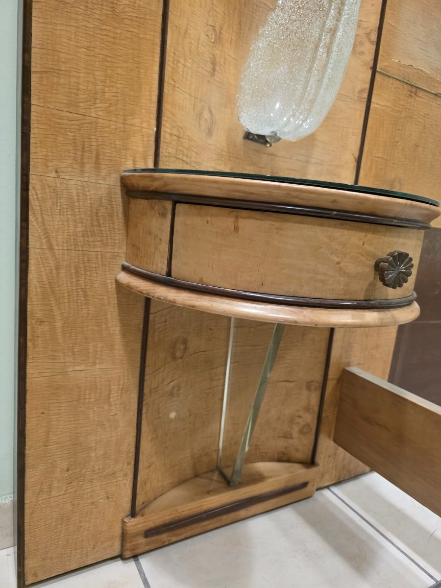 Letto art deco' anni 40'-photo-5