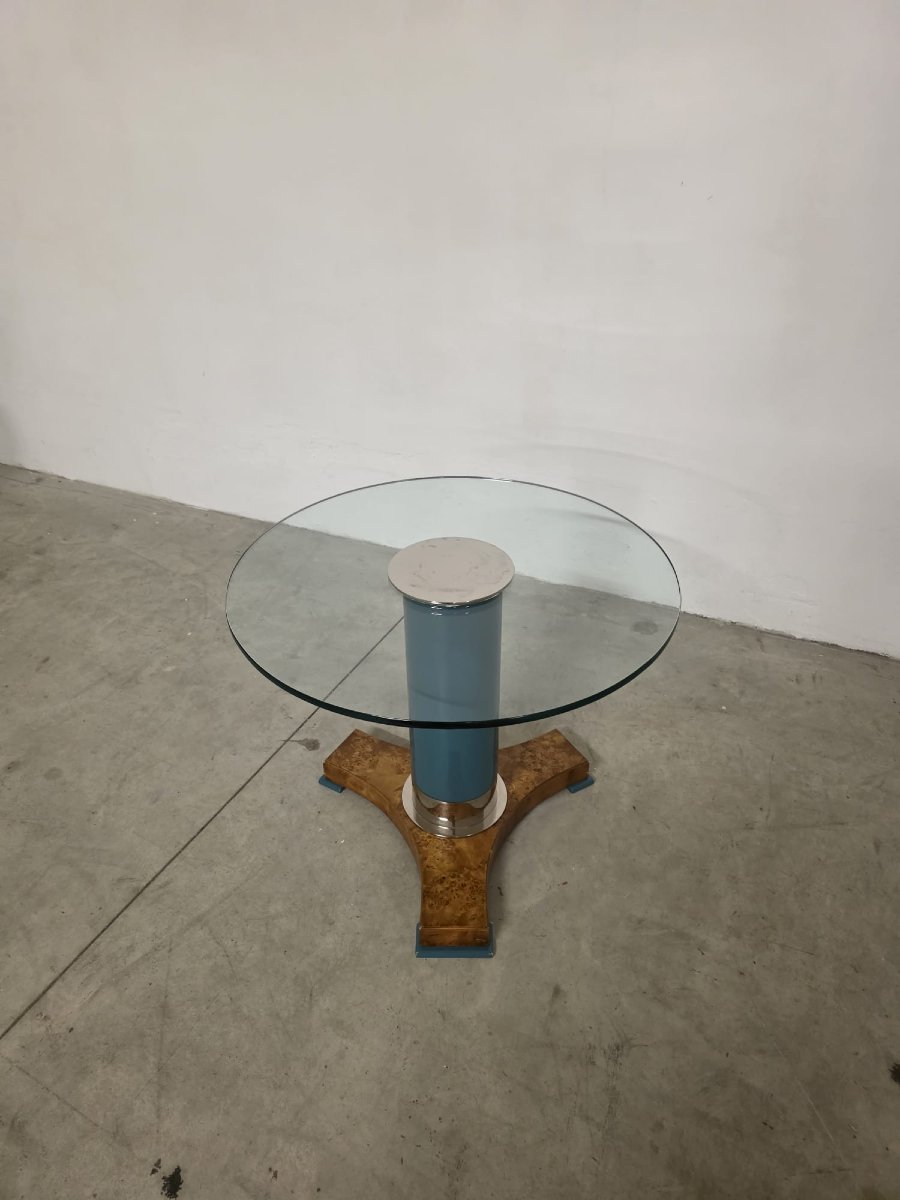 Tavolino in stile Hollywood Regency prodotto da Thormer.-photo-1