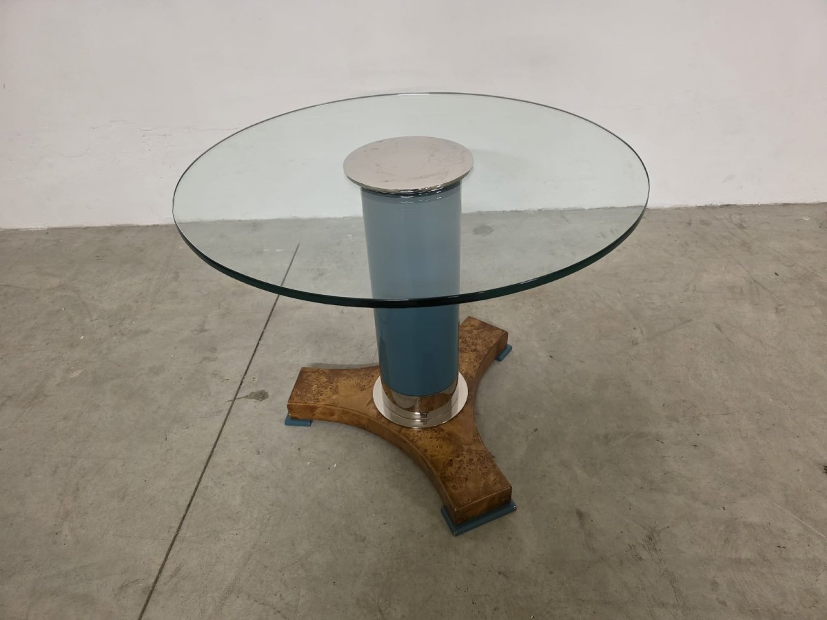 Tavolino in stile Hollywood Regency prodotto da Thormer.-photo-2