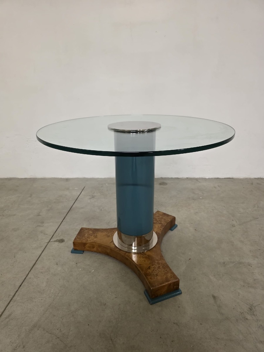 Tavolino in stile Hollywood Regency prodotto da Thormer.