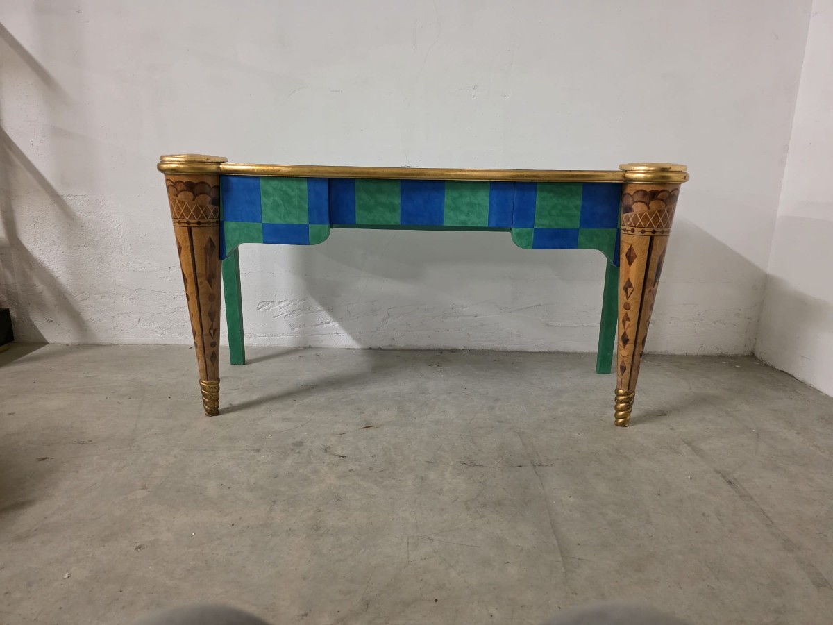 Scrivania Carlo Rampazzi per Colombo Stile.