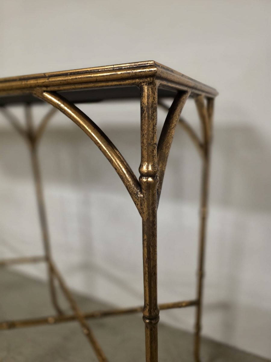 Consolle  Hollywood Regency su disegno di maison jansen-photo-4