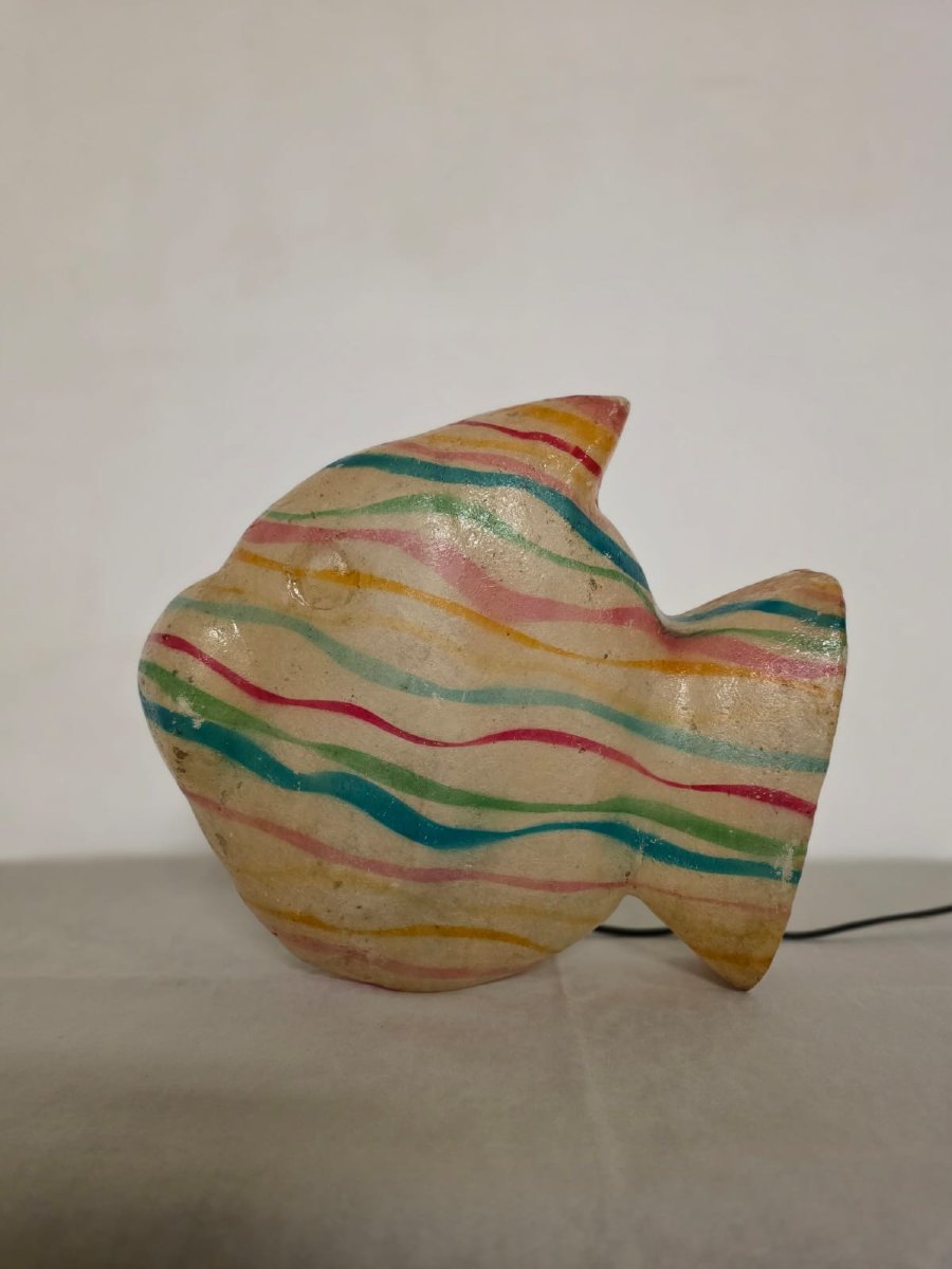 Lampada pesce anni 60'.-photo-2