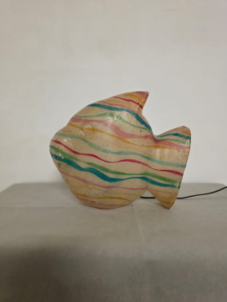 Lampada pesce anni 60'.-photo-3