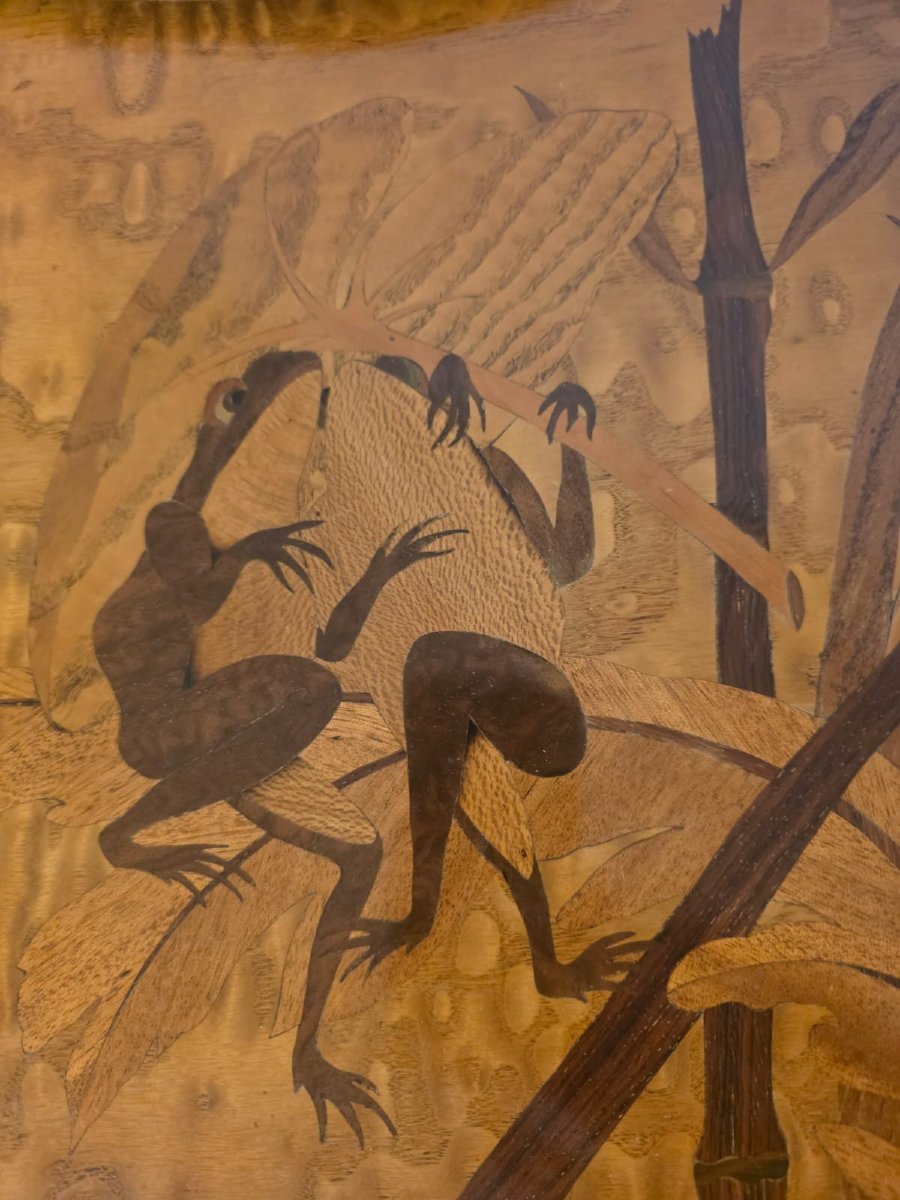 Tavolini ad incastro attribuiti ad Emille Gallè-photo-8