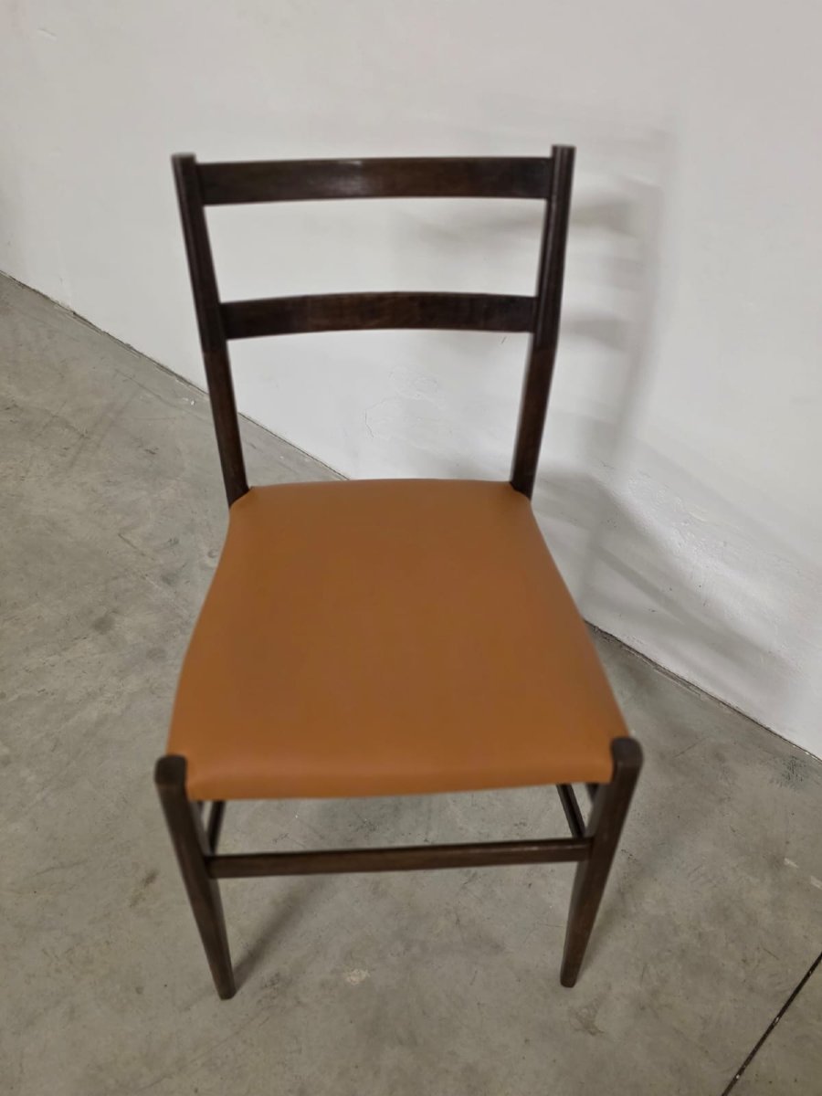 Sei Sedie Leggera di Gio Ponti per Cassina.-photo-7