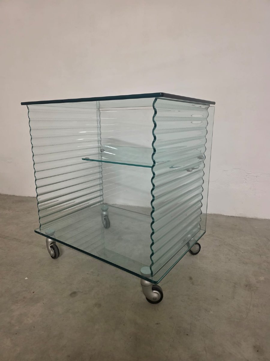 Carrello serie Onda di Ron Arad per Fiam.-photo-2