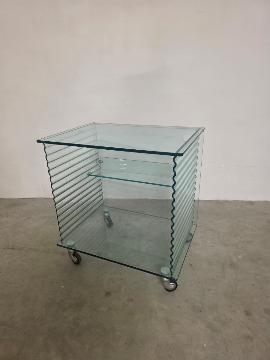 Carrello serie Onda di Ron Arad per Fiam.-photo-4