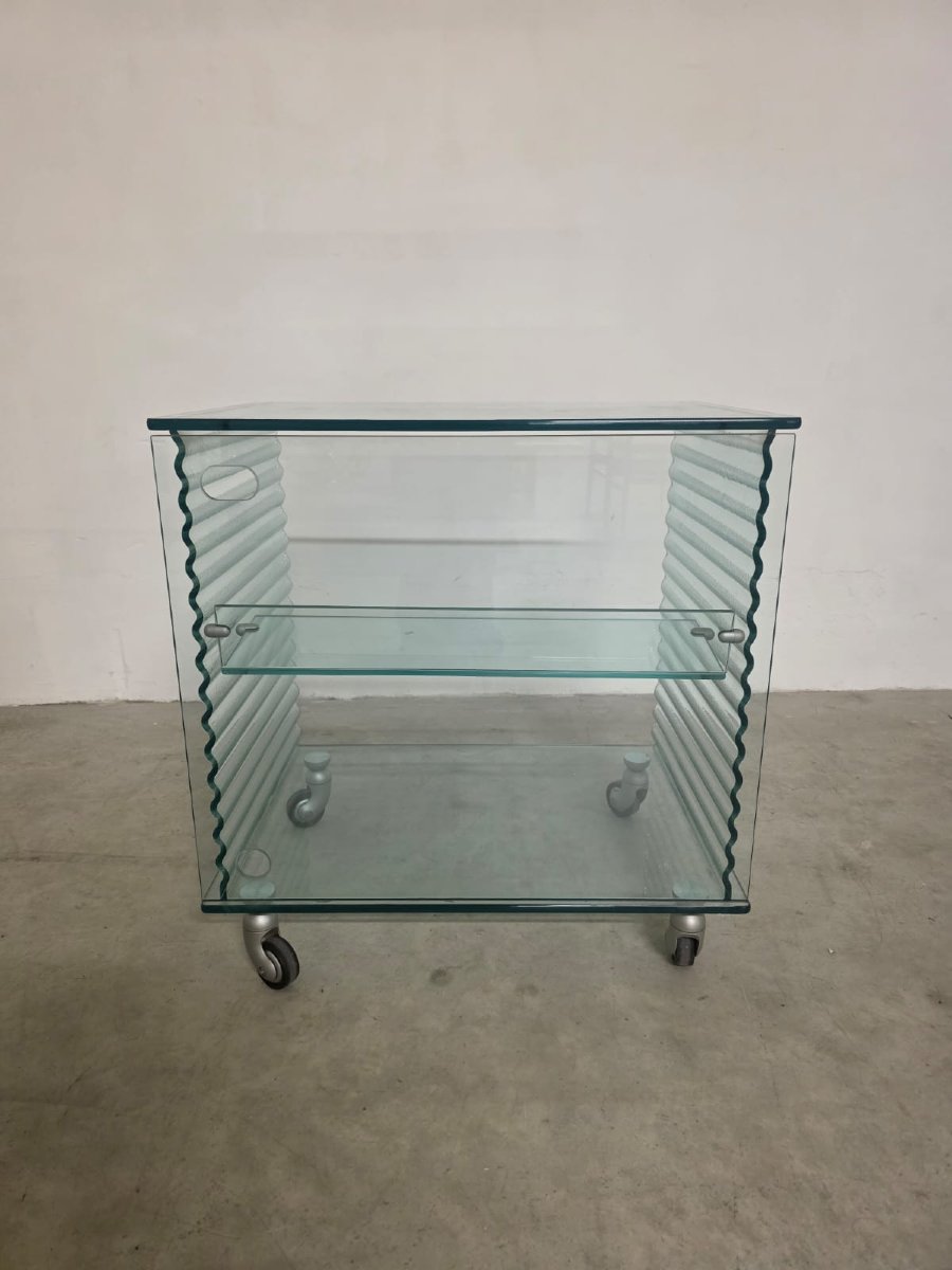 Carrello serie Onda di Ron Arad per Fiam.-photo-2