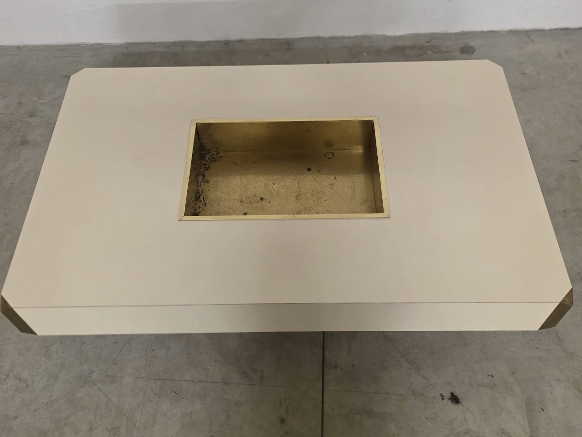 Tavolino serie Alveo Willy Rizzo.-photo-4