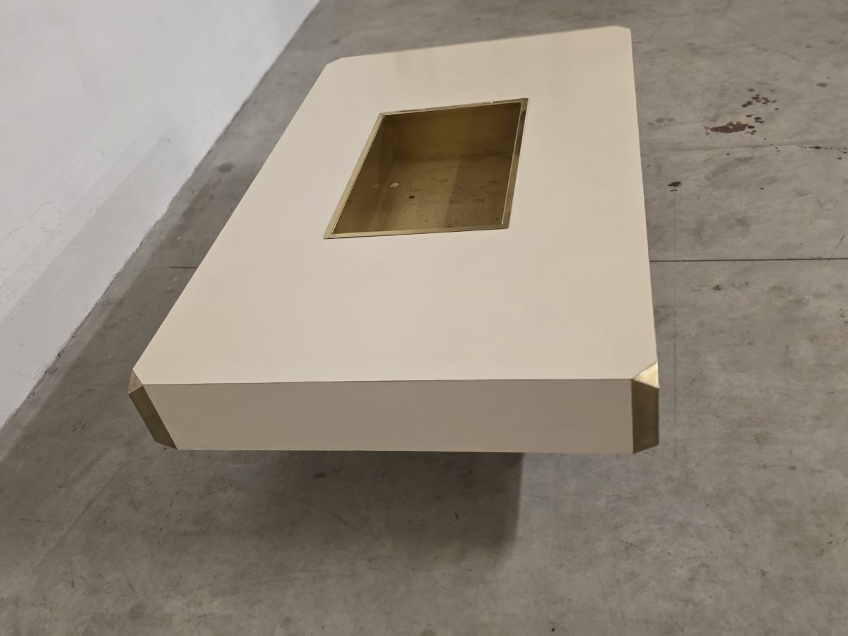 Tavolino serie Alveo Willy Rizzo.-photo-4