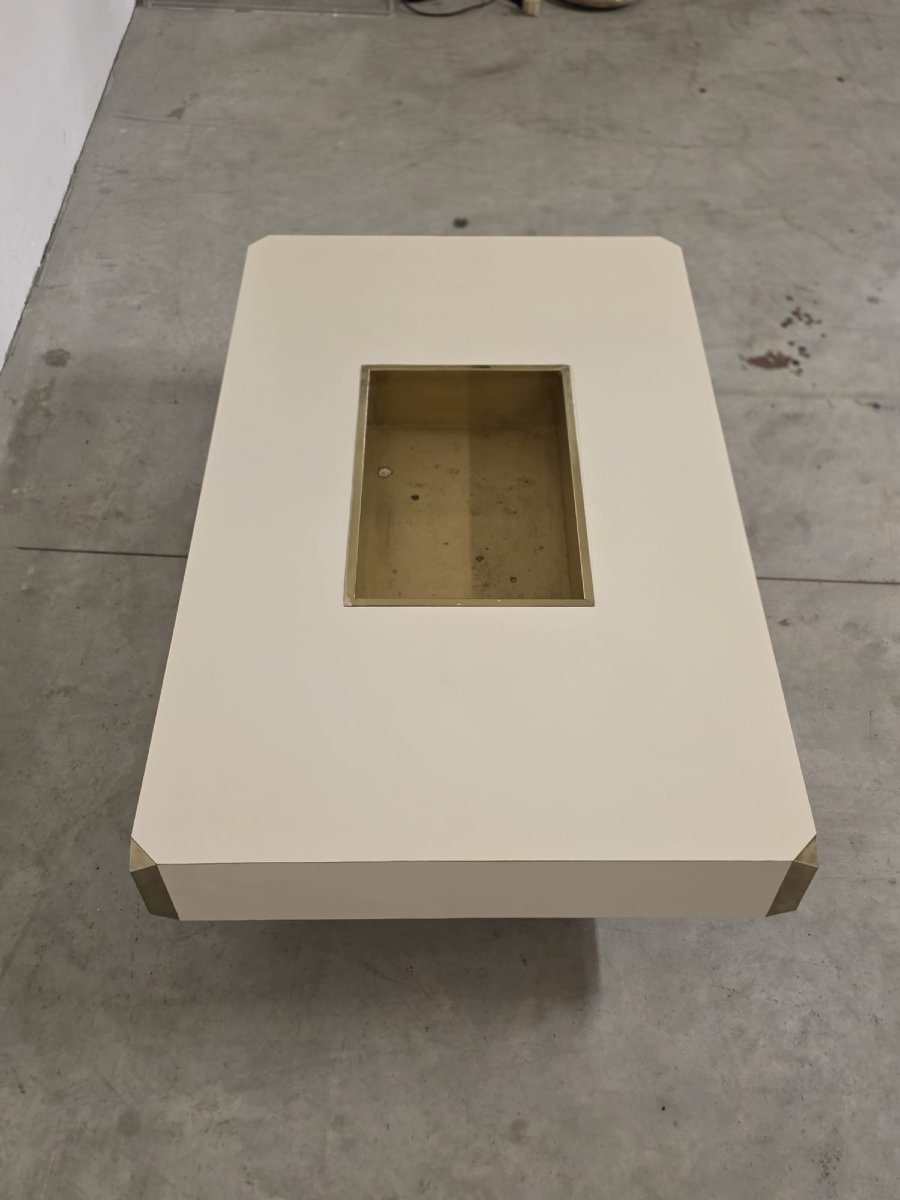 Tavolino serie Alveo Willy Rizzo.-photo-5