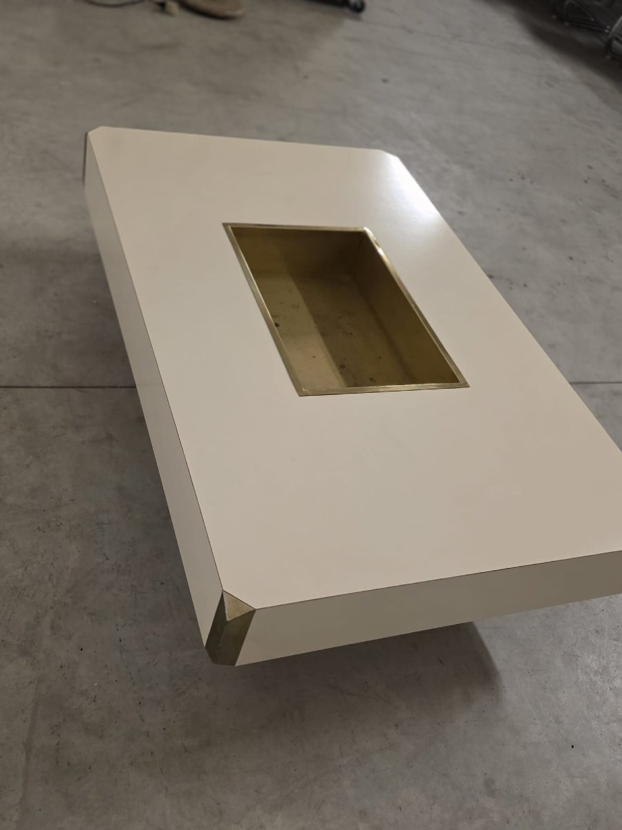 Tavolino serie Alveo Willy Rizzo.-photo-6