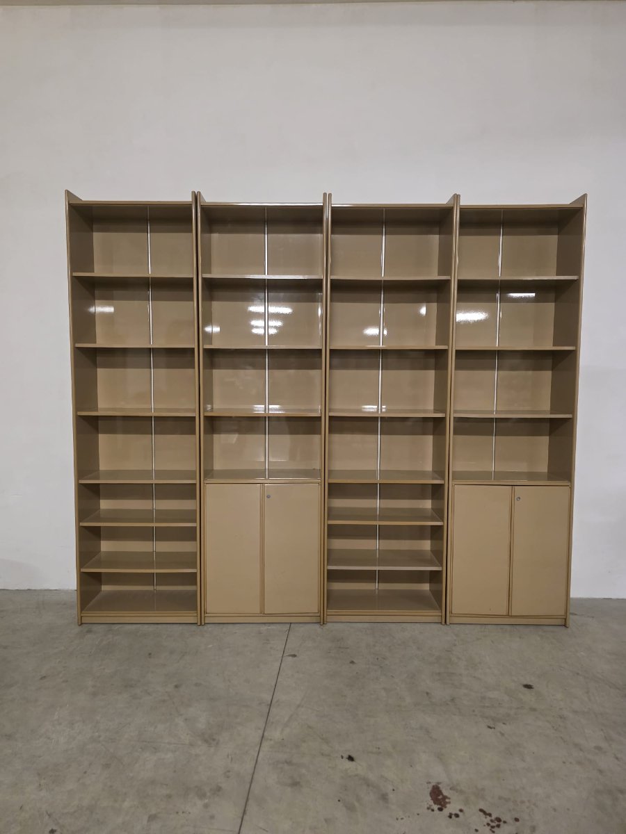 Libreria modulare Olinto disegnata dal designer Kazuhide Takahama per B&B.-photo-2