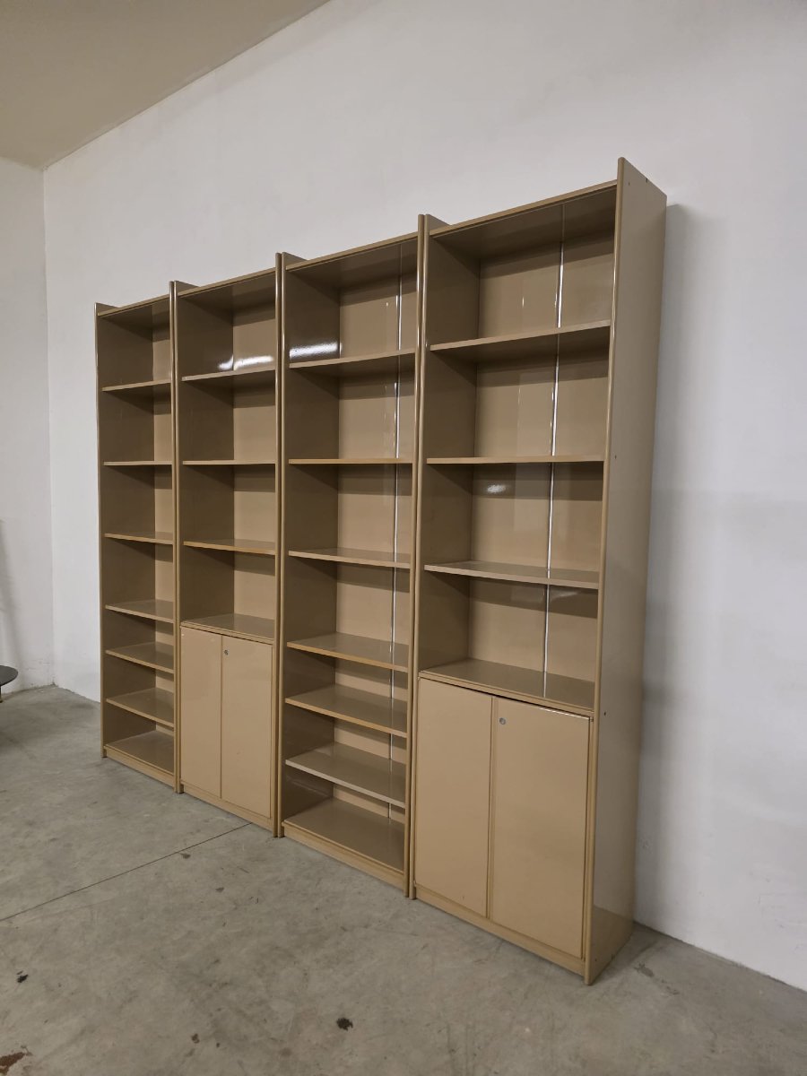 Libreria modulare Olinto disegnata dal designer Kazuhide Takahama per B&B.-photo-3