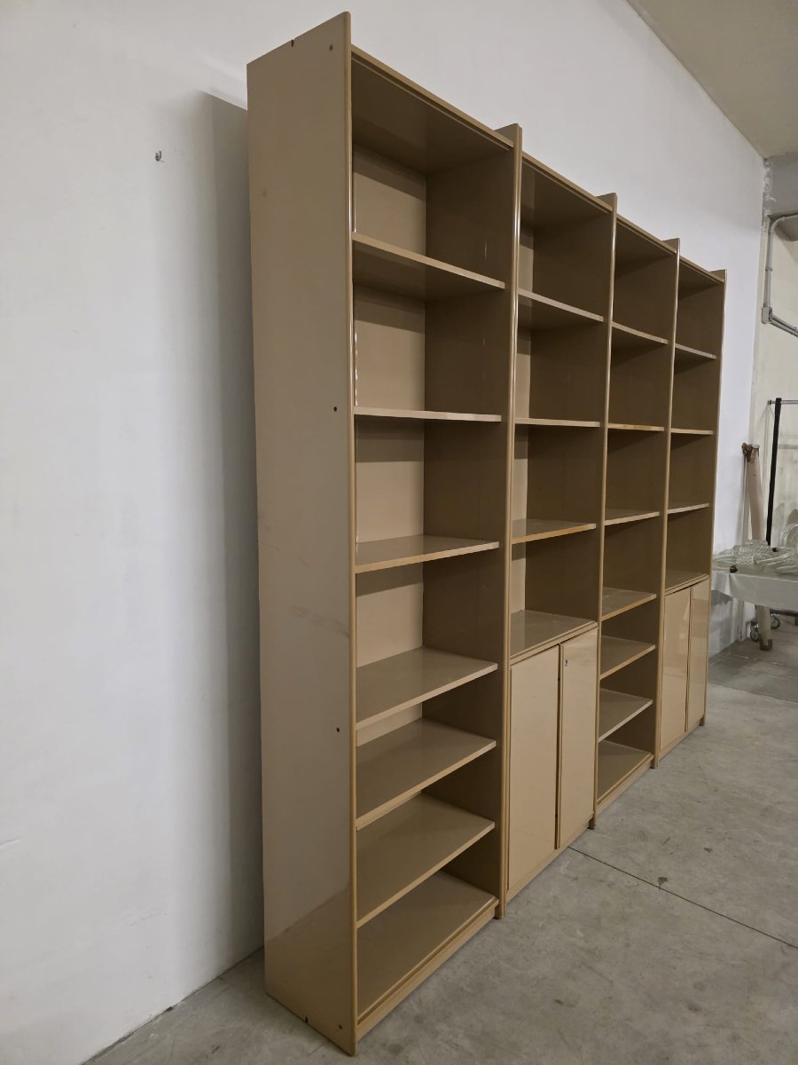 Libreria modulare Olinto disegnata dal designer Kazuhide Takahama per B&B.-photo-4