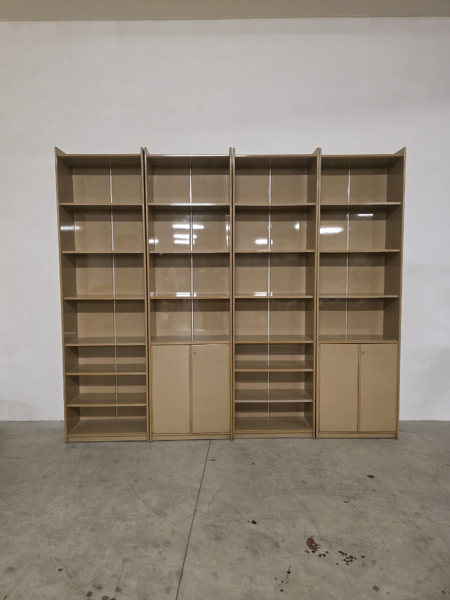 Libreria modulare Olinto disegnata dal designer Kazuhide Takahama per B&B.-photo-5