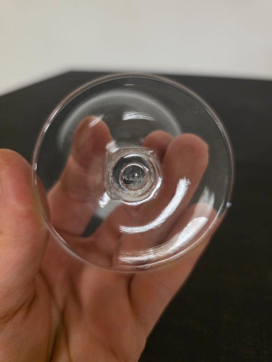 15 Bicchieri modello Murat di Lalique France-photo-5