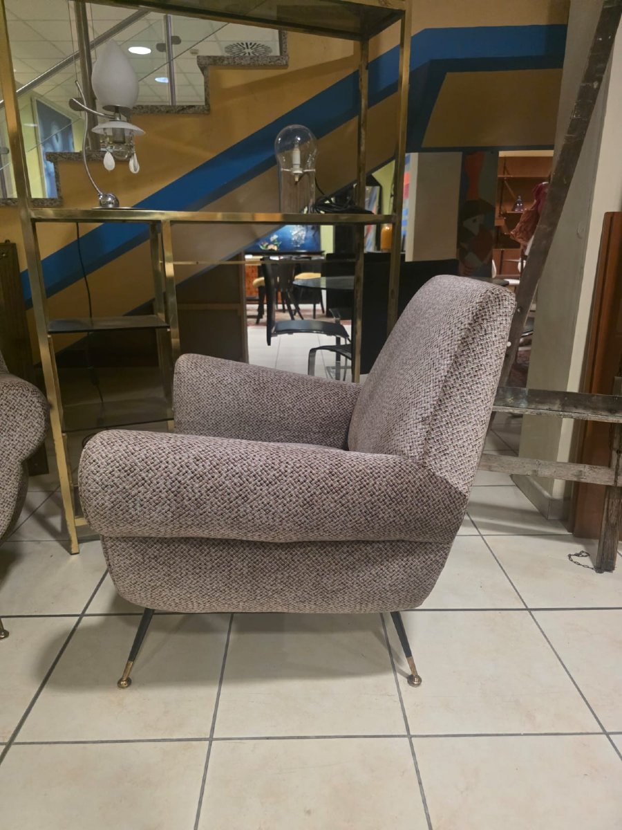 Coppia di poltrone di Gigi Radice per Minotti-photo-4