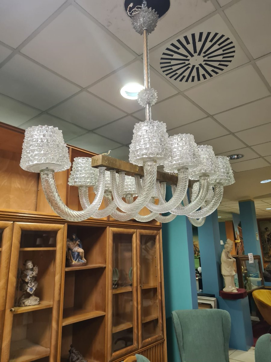 Lampadario 10 luci Barovier-photo-3