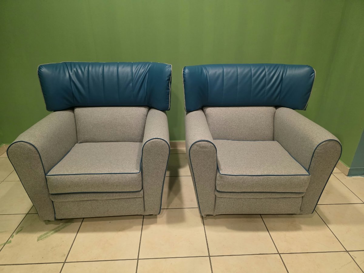 Coppia Poltrone Zanotta-photo-2