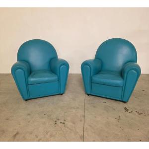 Coppia Poltrone Vanity Fair Turchesi Frau