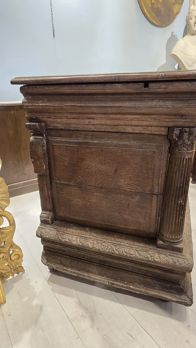 Cassa nuziale rinascimentale della fine del XVI secolo. Italia-photo-4