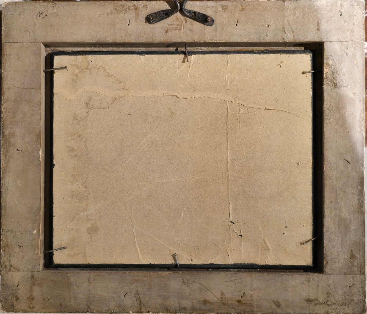 Cerchia di Fedele Fischetti, XVIII secolo, olio su tela applicato su cartone-photo-4