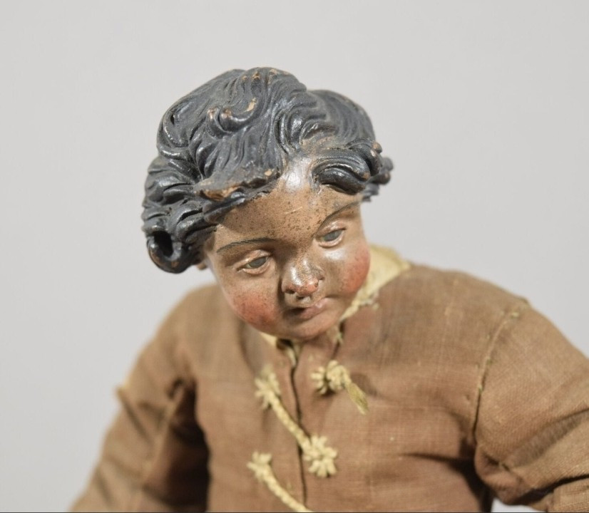 Pastore napoletano raffigurante un "Ragazzo", XVIII secolo, Napoli-photo-2