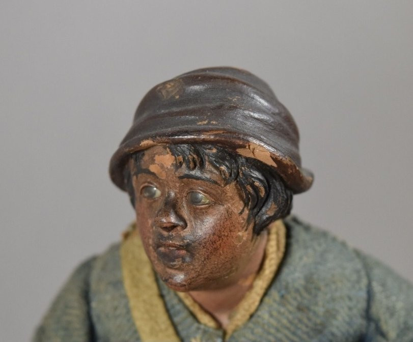 Pastore del presepe napoletano rappresentante un "Bambino", XVIII secolo, Napoli-photo-6