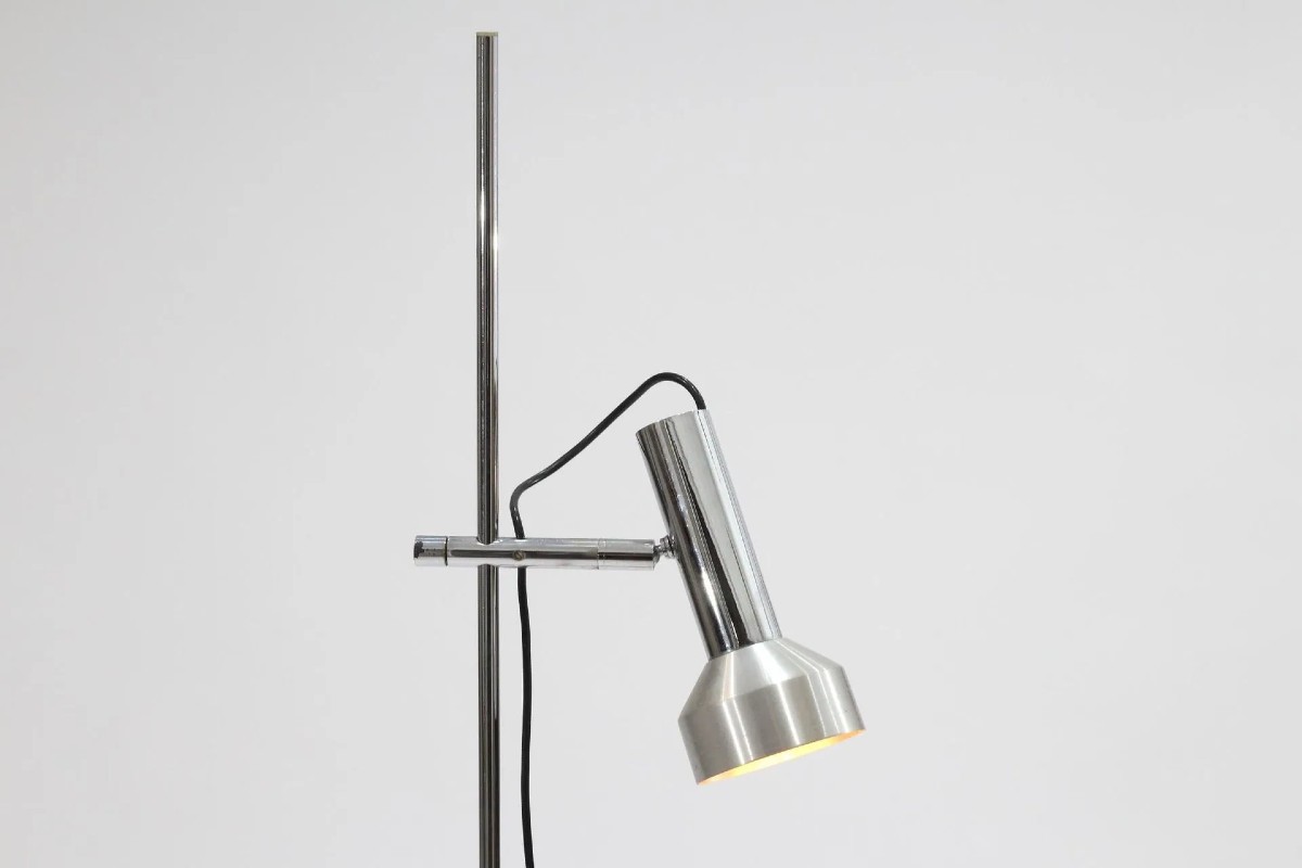  50 Lampada da terra Staff Leuchten Spot cromata, modello L401, '60-photo-2