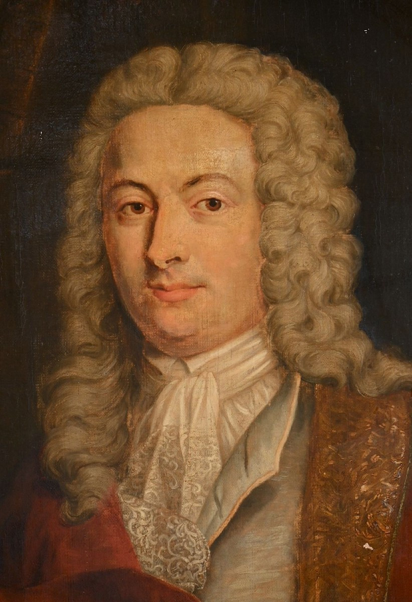 Ritratto di un conte e alto funzionario, Italia, XVIII secolo-photo-2