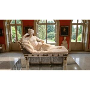 Ritratto di Paolina Borghese come "Venere", marmo e bronzo, fine XIX secolo