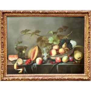 Michiel Simons, A Fruit Still Life