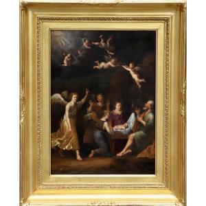 François Verwilt (circa 1620/23 - 1691), The Adoration Of The Angels