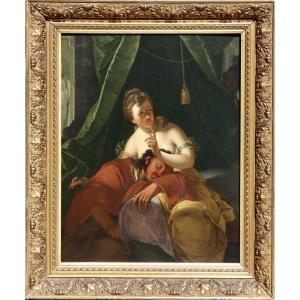 Dionys Van Nijmegen (1705 - 1798), Samson And Delilah