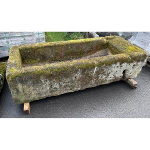 Antique French Limestone Trough