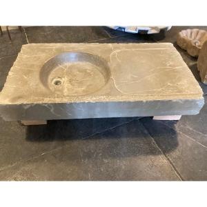 Natural Stone Sink, 19th Century