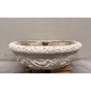Decorative Italian Marble Washbasin