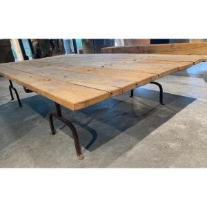 Coffee Table In Oak Wood