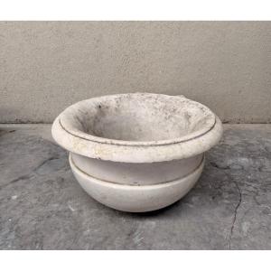 Antique Carrara Marble Washbasin