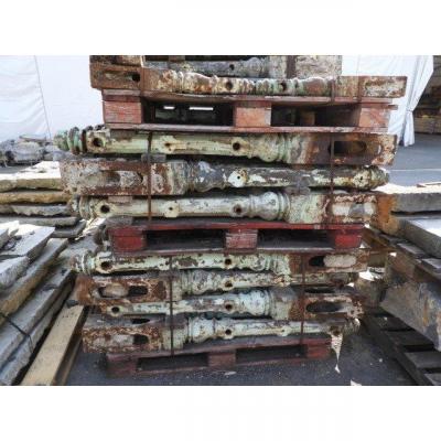 Antique Decorative Cast Iron Poles