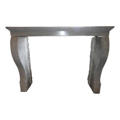 19th Century  Fireplace In Burgundian Stone