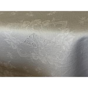 11 Antique Linen Damask Napkins – Monogram Sb – Late 19th / Early 20th Century 77x67 